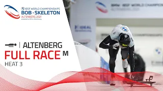 Altenberg | BMW IBSF World Championships 2021 - Men's Skeleton Heat 3 | IBSF Official