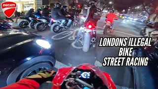 EXPLORING Londons Underground Bike STREET RACING SCENE