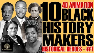 Black History Makers: 4D Animated Digital Flash Cards - Historical Heroes - Gallery 1