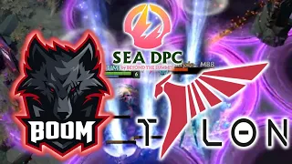 ABSOLUTELY AMAZING TIEBREAKER !!! BOOM ESPORTS vs TALON ESPORTS - DPC SEA 2022 TOUR 3 DIV 1 DOTA 2