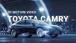 TOYOTA CAMRY | Cinema 4D + Redshift