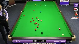 Ng On Yee vs Jessica Woods - World Women's Snooker Championship Group Stages (June 2019)