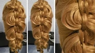 Коса "Змейка" | Авторские причёски | Лена Роговая | Hairstyles by REM | Copyright © #hairstyles