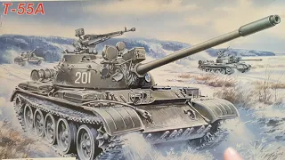 SKIF 1/35 T-55A - Kit Review