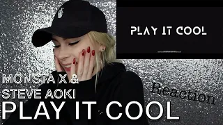 Steve Aoki & Monsta X - Play It Cool (Official Video) [Ultra Music] REACTION  |  DeniseOnLine