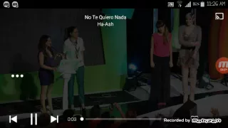Ha*Ash- No me importa nada (lyrics)