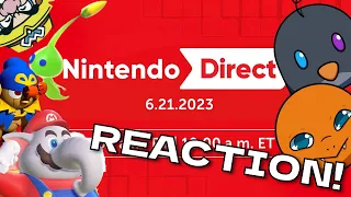 Nintendo Direct (6/21/23) REACTION | BIG day for Mario Fans