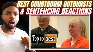 Brit Reacts To TOP 10 COURTROOM OUTBURTS & REACTIONS!