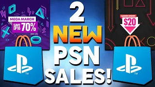 2 AWESOME NEW PSN SALES LIVE RIGHT NOW - TONS OF PS4 AND PS5 GAME DEALS!