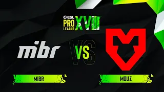 MIBR vs. MOUZ - Map 2 [Inferno] - ESL Pro League Season 18 - Group B