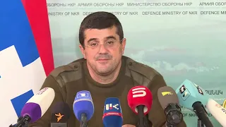 Пресс-конференция президента Арцаха / Нагорный Карабах /-11.10.2020