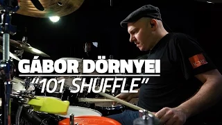 Gábor Dörnyei - "101 Shuffle" (Dave Weckl Band) - DRUMEO