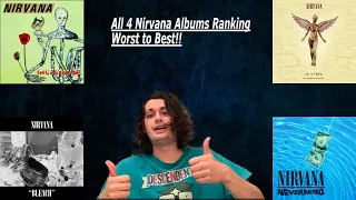 Nirvana Albums Ranked! (Big 4 of Grunge Ranking: Part 3!!)