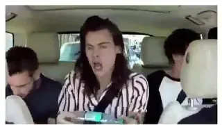 1D with James Corden sing drag me down with rap