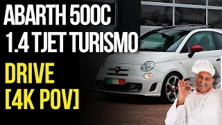 Abarth 500c Turismo 1.4 T-Jet (2013) Drive [4K POV]