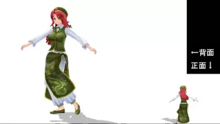 【MMD】Daisukeのダンス練習用動画作ってみました【背面・手の動き】