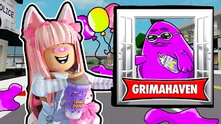 😮Creo mi propio Brookhaven de Grimace 🤗/Roblox