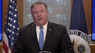 Secretary Pompeo Announces the Creation of the Iran Action Group