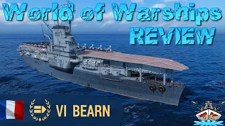 Béarn "Das fliegende Baguette" T6/FRA/CV "Review" in World of Warships auf Deutsch/German