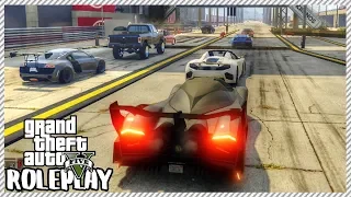 GTA 5 ROLEPLAY - 5000hp Devel Sixteen Pink Slip Drag Racing | Ep. 373 Civ