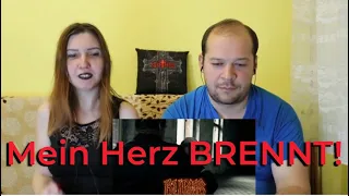 Couple  Reacts to RAMMSTEIN - Mein Herz Brennt (Official Video)