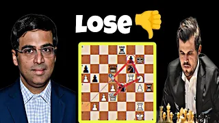 Anand destroyed Carlsen with his brilliant tactics|Norway Chess.