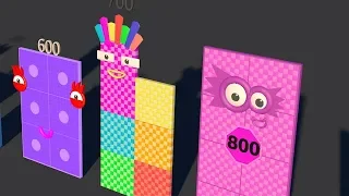 Numberblocks Hundrets and One 100 - 900 Fanmade