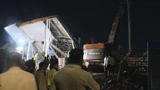 Billboard collapses amid fierce storms in Mumbai | AFP