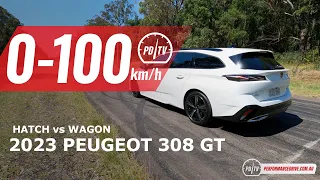 2023 Peugeot 308 GT 0-100km/h & engine sound