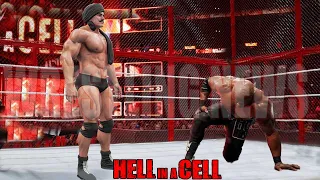 Bobby Lashley vs Dara Singh HELL IN A CELL WWE Championship Match