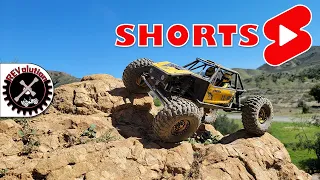 Axial Capra - Putting in Work on the Rocks #shorts