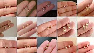 Cute Baby gold earring designs / Daily wear gold earrings designs / Earrings design ideas for kids