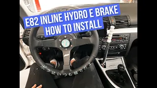 E82 drift build episode 3: e82 hydro e brake install