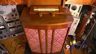 Electronic Restoration Fun- 1947 Rogers "Chairside" Radio!