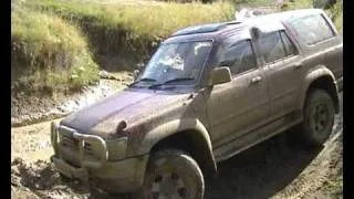 Toyota Hilux Surf in the Mud