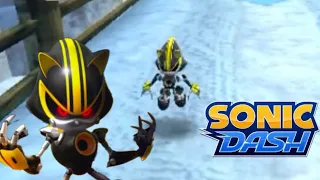 🦔Sonic dash: Gameplay 🤖Metal sonic mach 3.0 +Snowcase (v7.9.0)