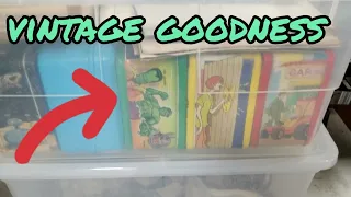 Unboxing Vintage Collection With Jewelry, Toys, Lunchboxes!