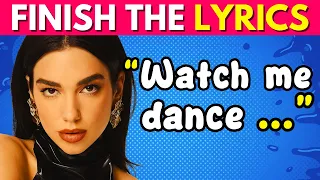 FINISH THE LYRICS - Most Popular Viral TikTok Songs (2022-2023)📀🎵  #5