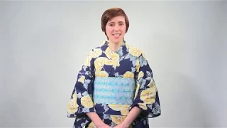 How to Tie a Yukata Obi ~ For Beginners