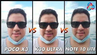 POCO X3 NFC vs K30 Ultra vs Mi Note 10 Lite - CAMERA SHOWDOWN!