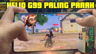 Infinix Note 30 Pro 256GB Gameplay Test Free Fire Max || Handcam || Helio G99 (6nm) || Li-Po 5000mAh