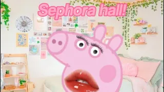 PREPPY PEPPAS SEPHORA HAUL! Sephora pt2! | preppy peppa 🛼🛍️💖