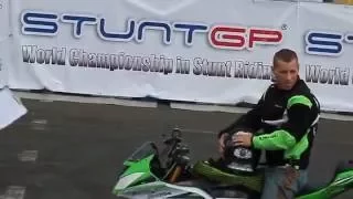 Marcin Głowacki Semi-final run at Stunt Grand Prix. 1 place with 252 points