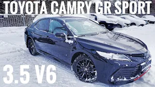 2022 TOYOTA CAMRY GR SPORT 3.5 V6 ТОЙОТА КАМРИ ГР СПОРТ АВТООБЗОР