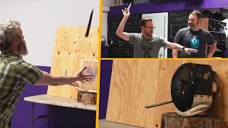 No-Spin Knife Throwing