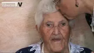 Maria D'Angeli la nonnina di Collefiorito ha compiuto 106 anni