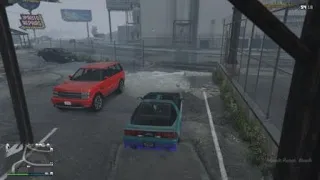 Grand Theft Auto V - Rare Imponte Ruiner spawn location LS Customs