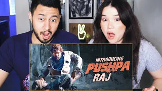 INTRODUCING PUSHPA RAJ | Allu Arjun | Pushpa | Rashmika | Fahadh Faasil | Teaser Reaction