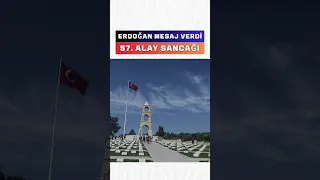 Cumhurbaşkanı Erdoğan Putin'le görüşmesinde 57. Alay Sancağı ile nasıl bir mesajı verdi?