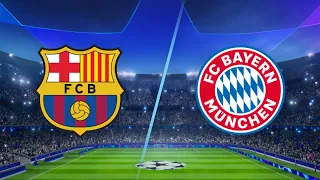 Barcelona vs Bayern Munich 6-1 | Full Gameplay | Efootball 2022 | NooB's Den